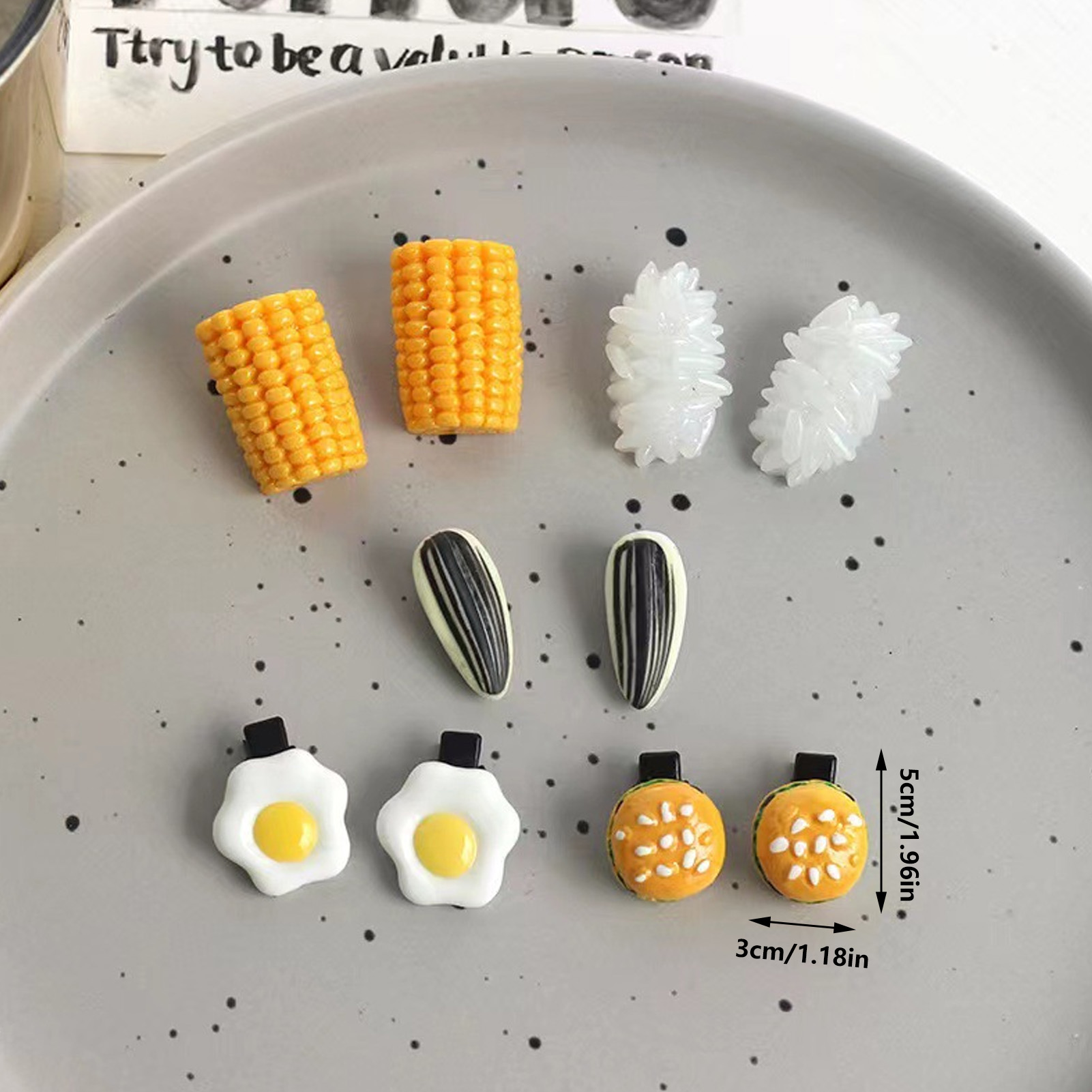 Набор мини-заколок для волос в – обзор и цена Food Snacks For Party